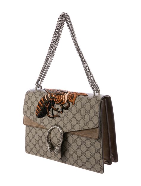 gucci honey bee bag|gucci shoulder bag beige.